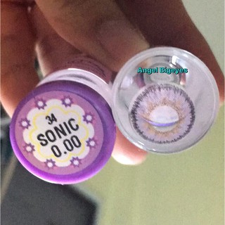 💜 Sonic Violet (2) บิ๊กอาย สีม่วง ม่วง ขอบฟุ้ง Dream Color1 ค่าอมน้ำ42% Contact Lens Bigeyes คอนแทคเลนส์ ค่าสายตา -0.50