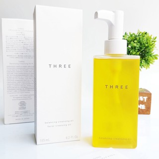 THREE Balancing Cleansing Oil R ขนาด 185 ml [ ของเเท้ ]