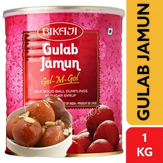 ภาพหน้าปกสินค้าGulab Jamun Tin - 1kg (BIKAJI) กูลาบจามุน.🇮🇳 ที่เกี่ยวข้อง