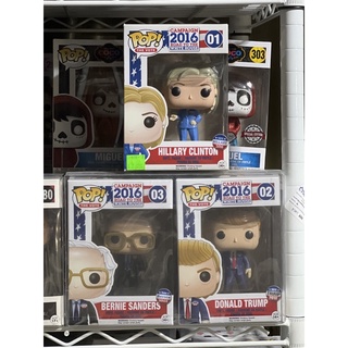 POP! Funko Campaign 2016 Road to the White House ประธานาธิบดี president donald trump bernie ทรัมป์ ของแท้100%มือหนึ่ง