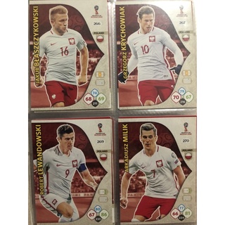 2018 Panini Adrenalyn XL World Cup Russia Soccer Cards Poland