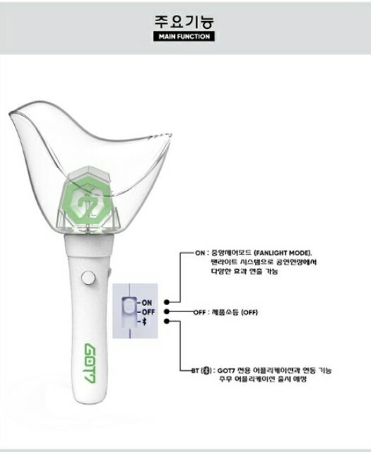 อากาบง-ver-2-ของแท้-แท่งไฟgot7-อากาบงgot7-อากาบงver-ใหม่-got7-official-light-stick