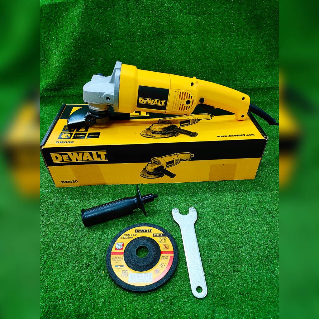 dewalt-เครื่องเจียร์-ไฟฟ้า-5-นิ้ว-รุ่น-dw830-1400วัตต์-เครื่องเจียร-เจียร์ไฟฟ้า-ลูกหมู