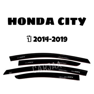 คิ้ว/กันสาดรถยนต์ ซิตี้ ปี2014-2019 Honda City