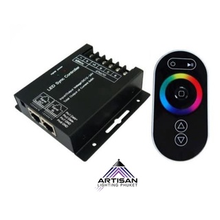 สวิทย์หรี่ไฟ Switch Dimmable RGB Color12V-24V Striplight Max 12V288W, 24V576W Remote Controller (SW-324-RGB-DIM)