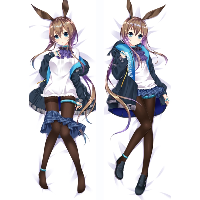 ปลอกหมอน-พิมพ์ลายอนิเมะ-game-arknights-amiya-dakimakura-เซ็กซี่-สําหรับตกแต่งบ้าน
