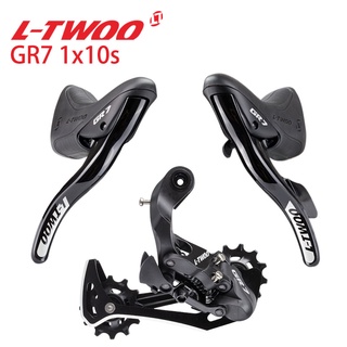 Ltwoo GR7 10s Road 1x10 Speed Groupset 10 Velocidade R / L Shifters + ตีนผีหลังกรวด-จักรยาน สําหรับ Shimano 4700