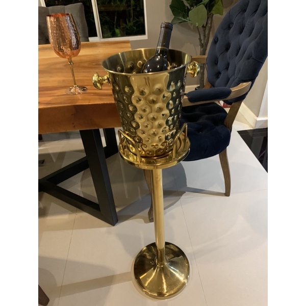 gold-winebucket-with-stand-champagne-bucket-with-stand