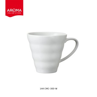 Hario แก้วเซรามิก HARIO(144) V60 ceramic mug cup 300 ml. / CMC-300-W
