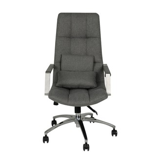 Office chair OFFICE CHAIR FURDINI KINDY 240042 FABRIC GREY Office furniture Home &amp; Furniture เก้าอี้สำนักงาน เก้าอี้สำนั