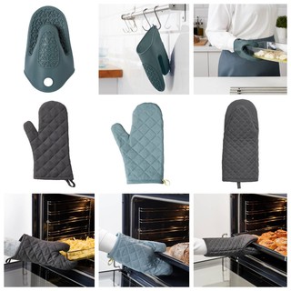 ถุงมือจับของร้อน ถุงมือผ้า ด้านในบุผ้าโพลีเอสเตอร์ ใช้เป็นฉนวนกันความร้อนได้ดี