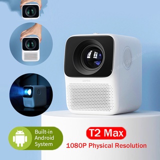 สินค้า Wanbo T2 Max มินิโปรเจ็กเตอร์ แบบพกพา ความละเอียด 1080P คมชัดเต็มรูปแบบ