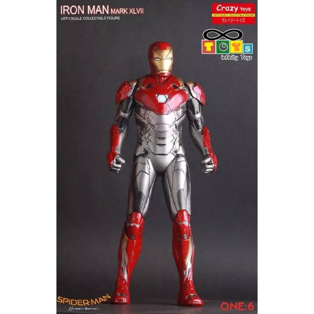 model-ironman-mark47-crazytoy-slace-1-6-ไอร่อนแมน