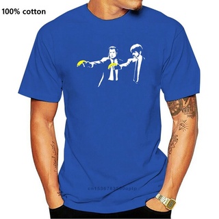 เสื้อยืดพิมพ์ลายแฟชั่น เสื้อยืดลําลอง แขนสั้น พิมพ์ลายกราฟฟิติ Banksey เข้ากับทุกการแต่งกาย แฟชั่นฤดูร้อน สําหรับผู้ชาย