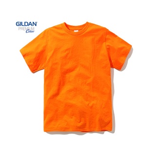 ภาพหน้าปกสินค้าGildan® Premium Cotton™ Adult T-Shirt S.Orange เสื้อยืดแขนสั้น - ส้มสะท้อนแสง ที่เกี่ยวข้อง