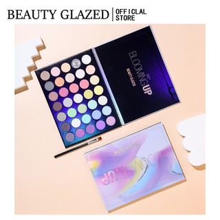 Beauty GLAZED ใหม่ พาเลทอายแชโดว์ เนื้อแมตต์ 35 สี COD1