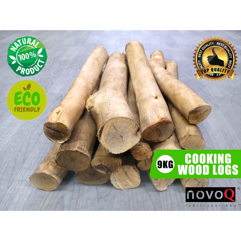 ภาพหน้าปกสินค้า9 KG BBQ WOOD LOGS ไม้ บาร์บีคิว 9 ก.ก. สำหรับการทำอาหาร,การรมควันในเตาอบ,การออฟเซ็ต,การย่างบาร์บีคิว