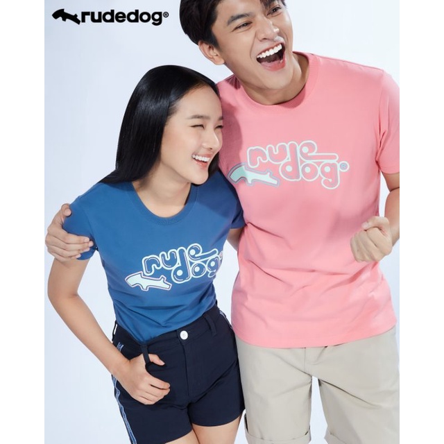 rudedog-เสื้อยืดชาย-หญิง-สีชมพู-รุ่น-led-ราคาต่อตัว