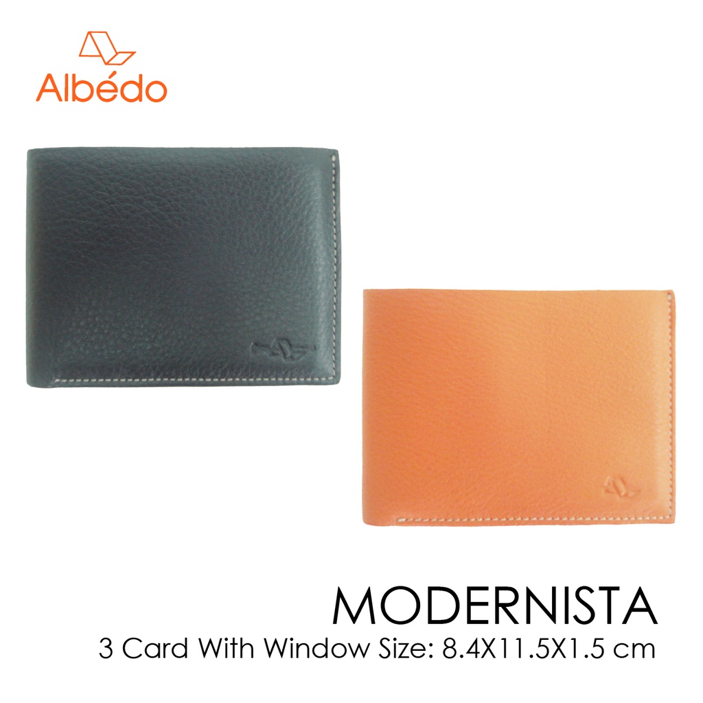 albedo-modernista-3-card-with-window-กระเป๋าสตางค์-กระเป๋าเงิน-กระเป๋าใส่บัตร-รุ่น-modernista-mo00899-mo00874