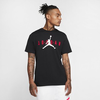 Nike Jordan เสื้อยืดลําลองสําหรับผู้ชายแขนสั้นคอก ลม