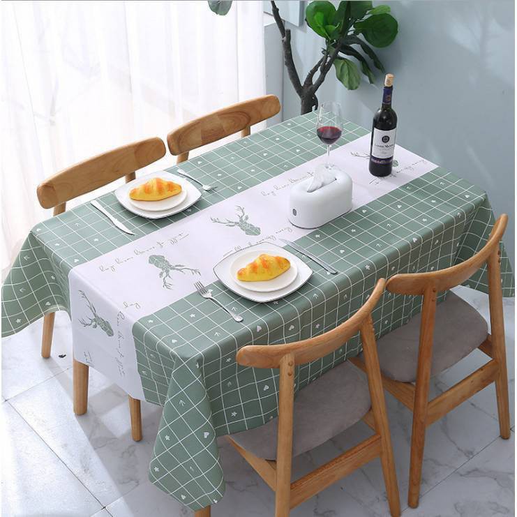 ภาพสินค้าผ้าปูโต๊ะ ผ้าคลุมโต๊ะ ผ้าปูโต๊ะอาหาร กันน้ำ มี 2ขนาด ZB-A จากร้าน hotsale_shop บน Shopee ภาพที่ 6