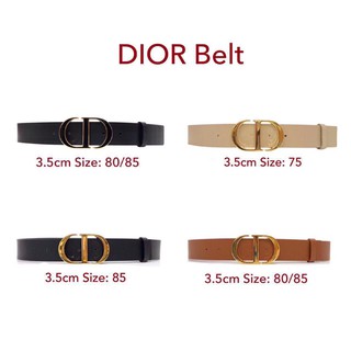 DIOR Belt ของแท้ 100% [ส่งฟรี]