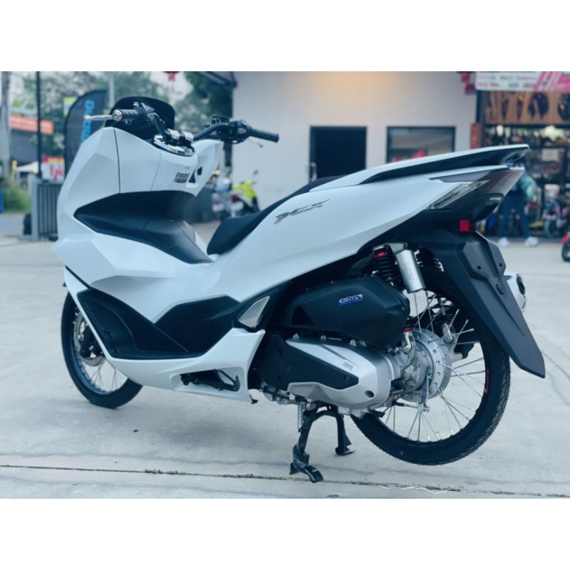แฮนด์หมอบ-ทรงกลางแฮนด์มงกุฏ-pcx-สีดำ