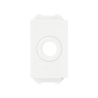 Dee-Double  แผ่นรูสายโทรศัพท์ PANASONIC 1 ช่อง WEG3023 สีขาว  อุปกรณ์ปลั๊ก สวิทซ์  ชุดเต้ารับ หน้ากากกันน้ำ แผ่นอุดช่องว