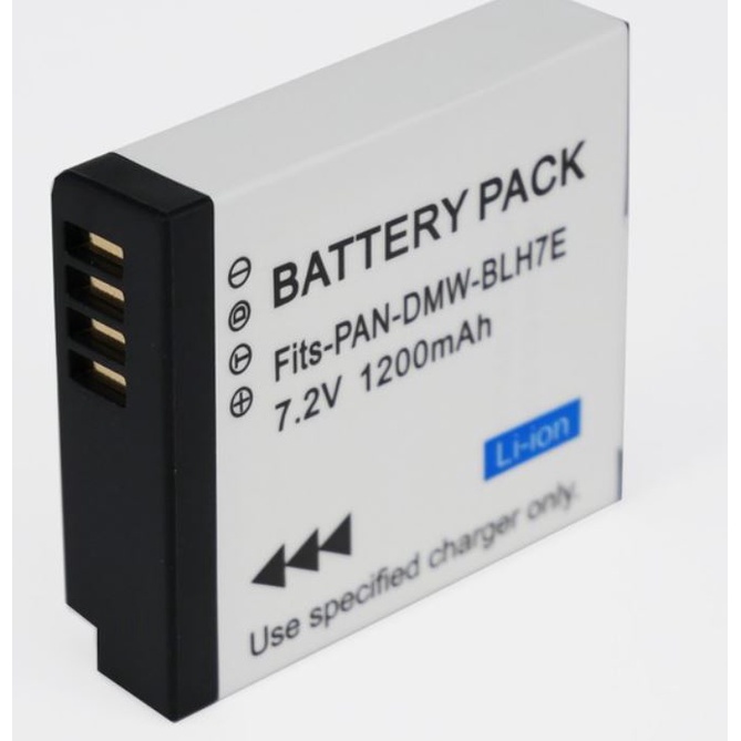 ชุดแบตเตอรี่2ก้อนพร้อมแท่นชาร์จไฟแบบไฟบ้าน1อัน-panasonic-dmw-blh7-blh7-blh7pp-blh7e-680-mah-ที่ชาร์จใช้งานร