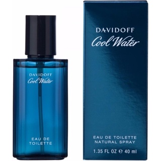 Davidoff Cool Water for Men EDT  40 ml ⭐️ กล่องจริง พร้อมส่ง!!!