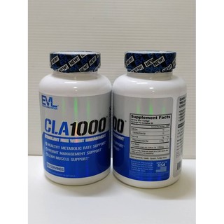 EVLution Nutrition CLA1000 180 Softgels (exp.05/24)