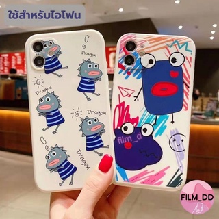 -พร้อมส่งในไทย- เคสโทรศัพท์ เคส TPU ลายการ์ตูนไดโน สร้างสรรค์ ใช้สำหรับIPทุกรุ่น #426