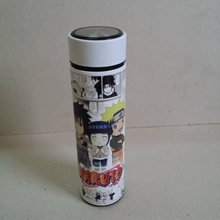 กระติกเก็บร้อนเย็น นารูโตะ naruto ข้างในเป็นสแตนเลส ขนาดจุ 500 ml ขนาดสูง 23 ซม. เส้นผ่าศูนย์กลาง 6 ซม.