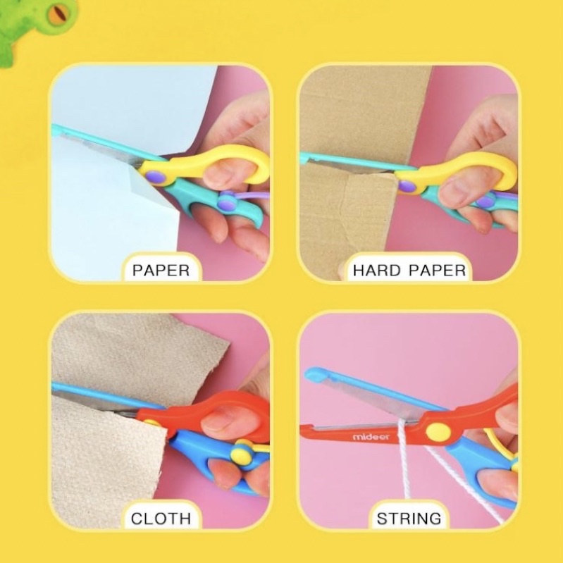 lalemon-mideer-kids-scissors-3y-กรรไกรเด็ก-กรรไกรสำหรับเด็ก-3-ขวบขึ้นไป