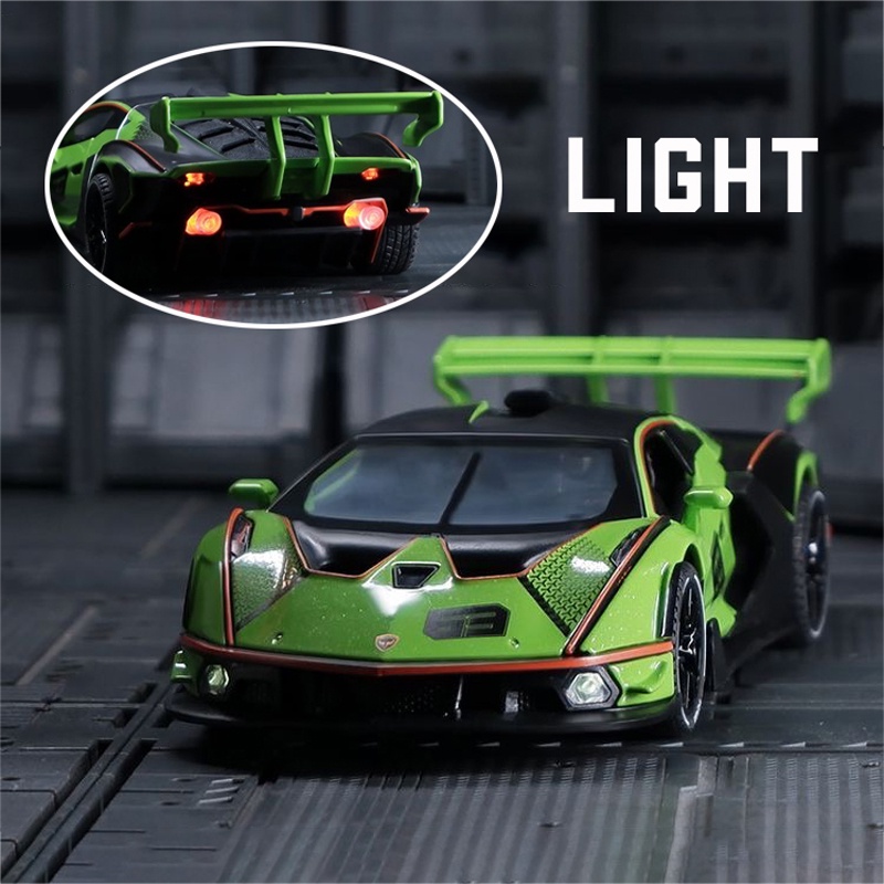 โมเดลรถยนต์-สเกล-1-32-lamborghini-scv12-โลหะ-ของเล่น-ของขวัญวันเกิด-สําหรับเด็กผู้ชาย