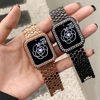 สินค้า Perlage สายนาฬิกาข้อมือโลหะ อุปกรณ์เสริม สําหรับ Apple Watch Series 8 7 6 se 5 4 3 2 1 ขนาด 45 มม. 41 มม. 38 มม. 40 มม. 44 มม. 42 มม.
