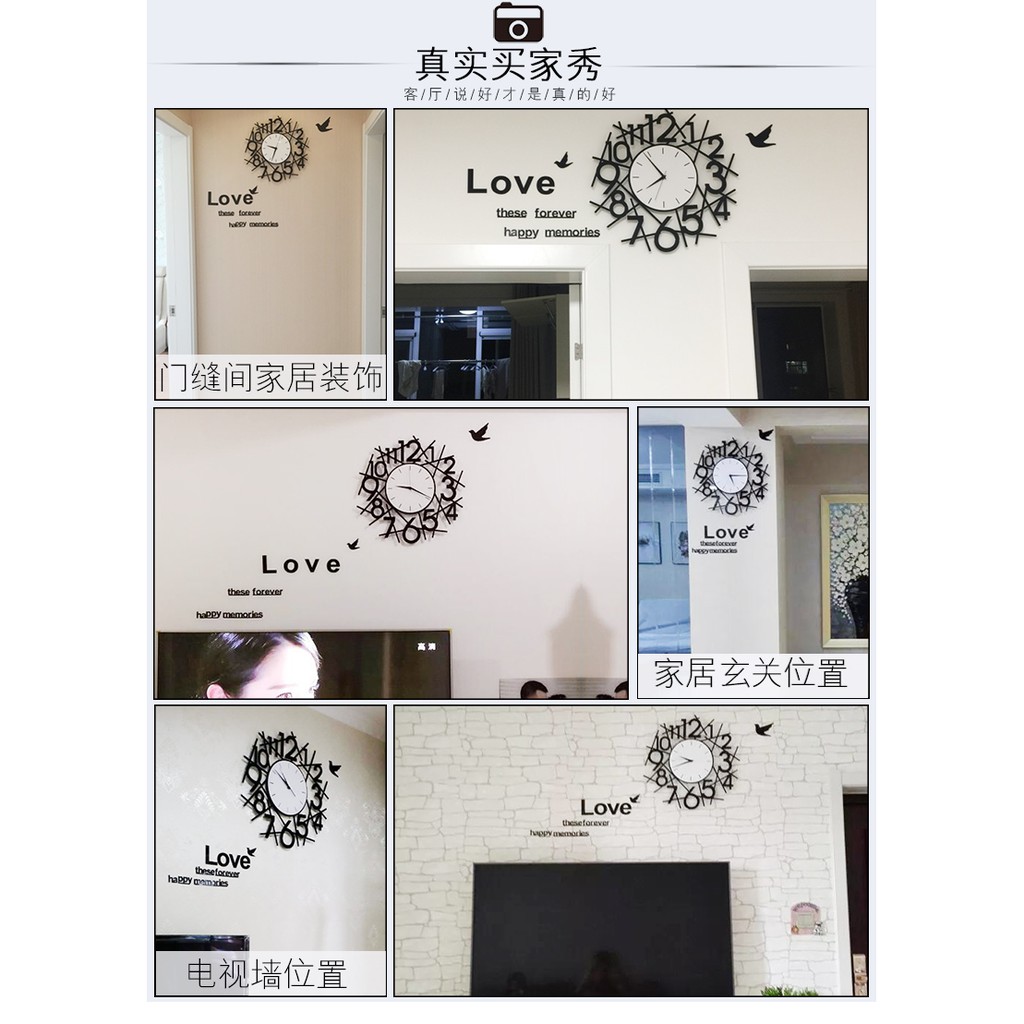 pre-order-นาฬิกาแต่งผนังแบบเก๋-นาฬิกาแขวน-wall-clock