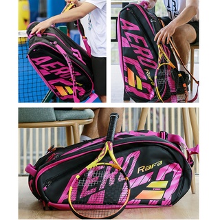 ภาพขนาดย่อของภาพหน้าปกสินค้าBabolat Pure Aero Rafa New Nadal กระเป๋าเป้สะพายหลัง สําหรับใส่ไม้เทนนิส 12 ชิ้น จากร้าน senda01.th บน Shopee ภาพที่ 4