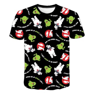 ภาพหน้าปกสินค้า3D Printed Ghostbusters Movie T-Shirt Kids Cartoon Animation Print Casual Fashion Boys & Girls Top Comfortable Short Sleeve ที่เกี่ยวข้อง