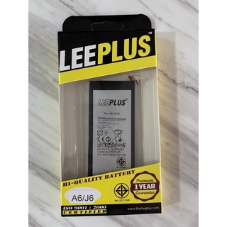 leeplus แบตเตอรี่ Battery Samsung A6 A600 J6 J600
