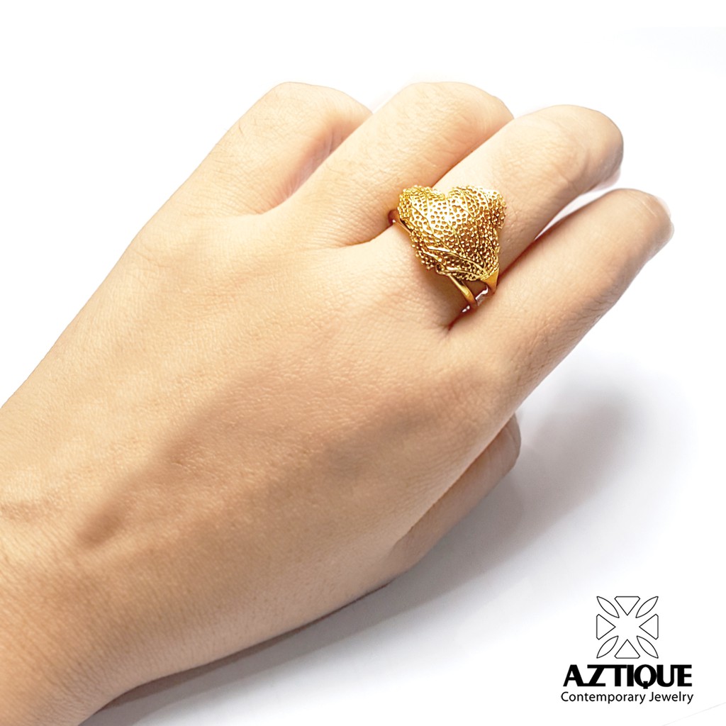 aztique-แหวนเงินแท้-ปะการัง-แหวนปรับไซท์-coral-ring-handmade-adjustable-ring-jewelry-gifts-jewelry-แหวน-vs