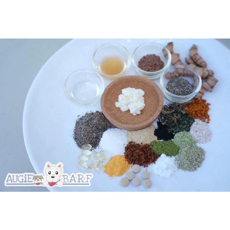 pack-barf-1kg-อาหารบาร์ฟสุนัข-สูตรเป็ด-แซลม่อน