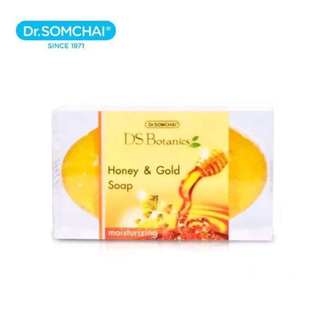 dr-somchai-honey-amp-gold-soap-80-g-ดร-สมชาย-สบู่น้ำผึ้งและทองคำบริสุทธิ์-80-g