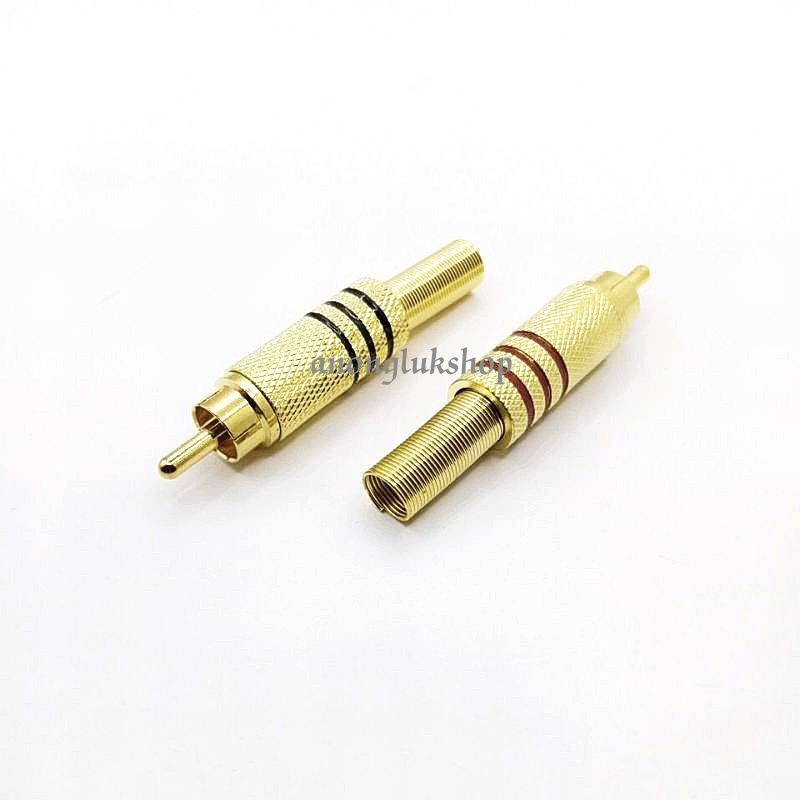 rca-1คู่-male-jack-plug-audio-vedio-welding-gold-red-black