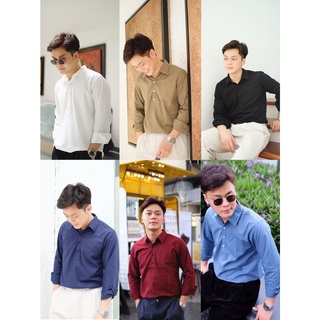 ภาพขนาดย่อของภาพหน้าปกสินค้าเสื้อเชิ้ต แบรนด์ smartshirt รุ่น คอปก กระดุม 4เม็ด แขนยาว (รวมทุกสี) ดูแพง จากร้าน smartshirtshop บน Shopee