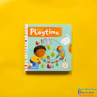 Busy: Playtime 🧩🧸 หนังสือเด็ก บอร์ดบุ๊คกิจกรรม ภาษาอังกฤษ