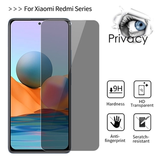 Screen Protector For Xiaomi Redmi 9T Note 10 Pro Poco F2 F3 M3 X3 Pro Privacy Tempered Glass
