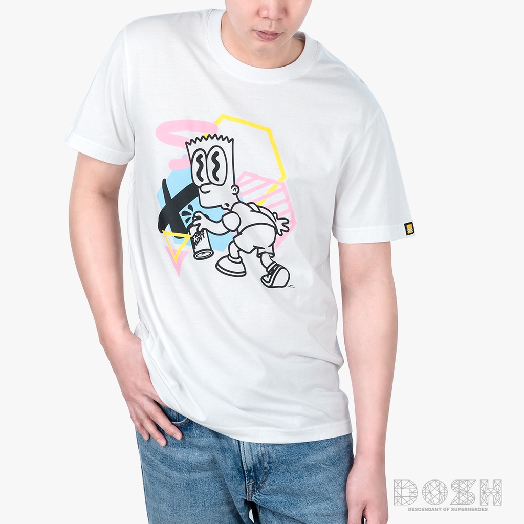 dosh-mens-t-shirts-the-simpsons-เสื้อยืดคอกลม-แขนสั้น-ผู้ชาย-dsimt5053-ow