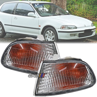 Depo ไฟสัญญาณ JDM ติดมุมหน้ารถยนต์ สําหรับ Honda Civic SR3 EG EG6 1992-1995