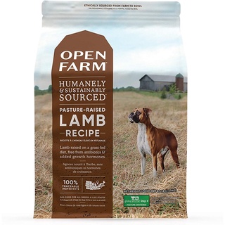อาหารสุนัข Open Farm สูตร Grain Free Pasture-Raised Lamb Recipe ขนาด 2.04 kg (Best by 06 Sep 2023)